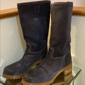 PRADA suede boots(AUTHENTIC)